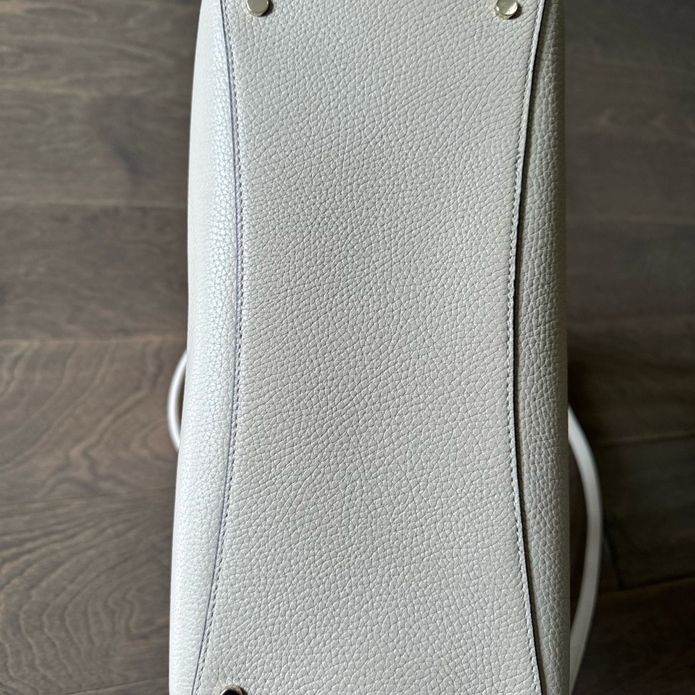 Kate Spade Capucino and ivory Leather Tote Bag - Picture 7 of 12